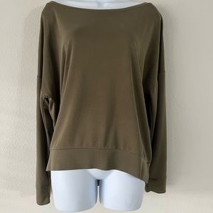 Fabletics boatneck long sleeve tee